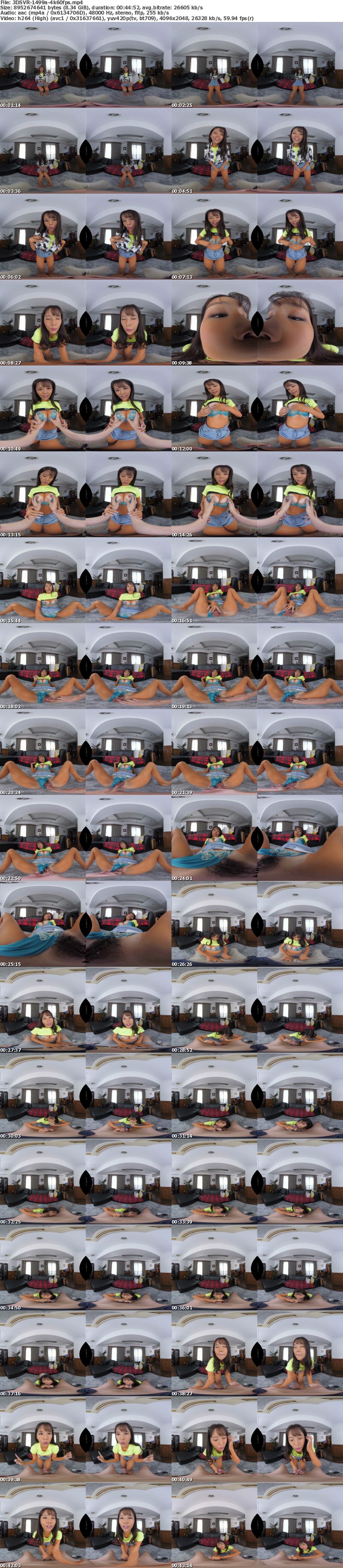 [VR] 3DSVR-1499 【VR】水着跡がのこる従妹は100人斬りの超ビッチギャル！金玉から精子がなくなるまで射精させられた！！ 新井リマ