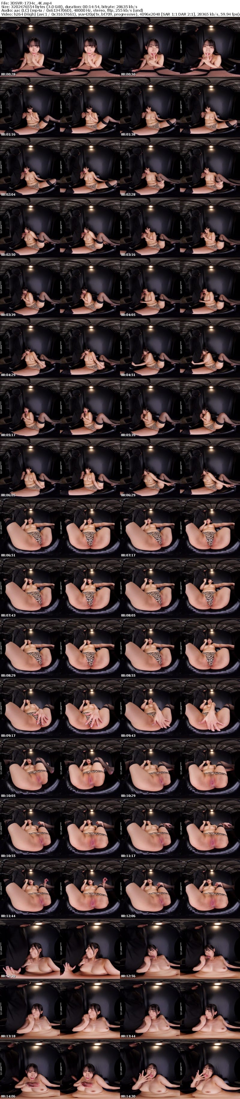 [虛擬實境VR] 3DSVR-1734 【VR】【8K】ハイパー卑猥アングル 肉厚プリ膣＆デカ尻＆結合部フェチ淫乱ポーズSPECIAL！！！ 宇流木さらら