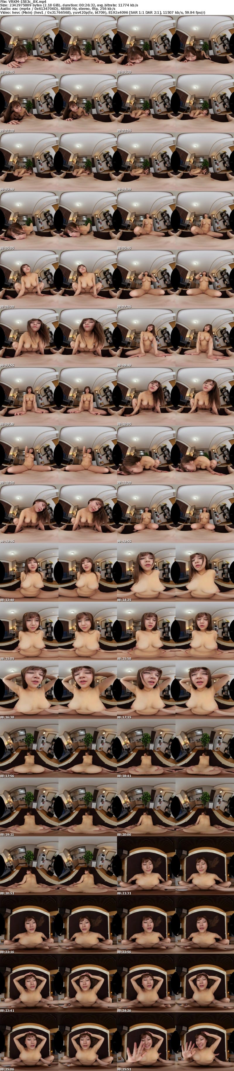 [虛擬實境VR] VRKM-1583 【VR】初めてのアダルトVR出演！Gカップ巨乳素人ユイ