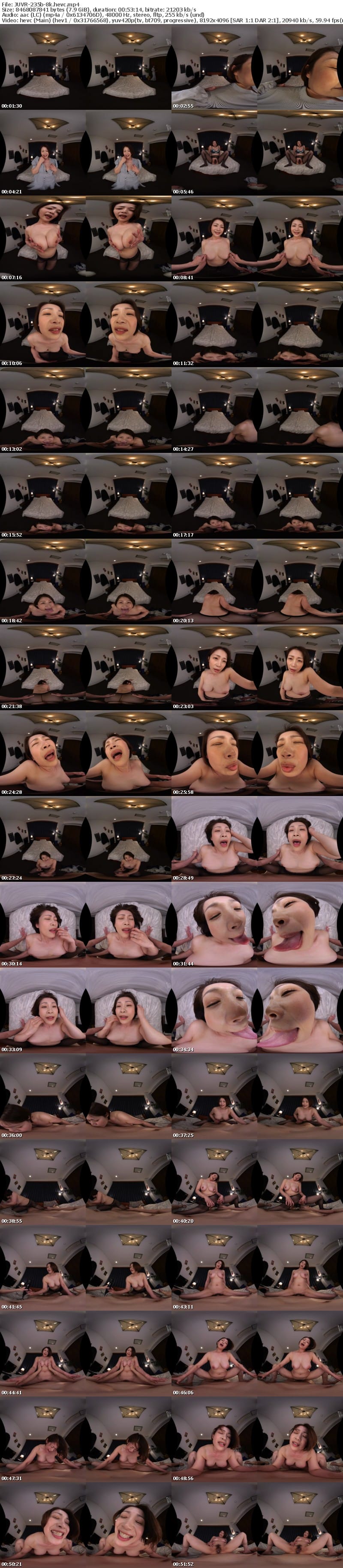 [虛擬實境VR] JUVR-235 【VR】超濃密2SEX 100分！！ 親友の母で『セフレ関係』の真希さん。年上の溢れる母性と剥き出しの性欲に溺れて何発も精子を搾り取られる僕。 超高画質8K 友田真希
