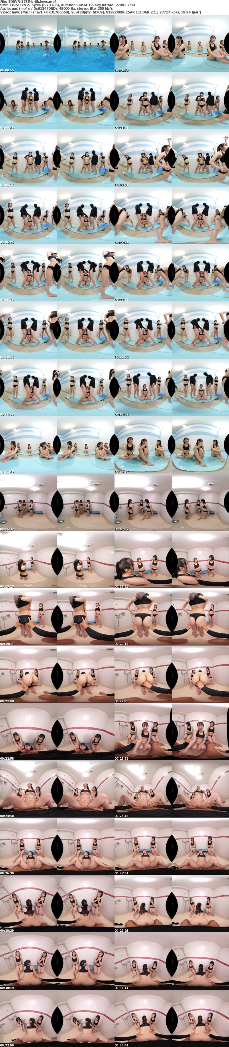 [虛擬實境VR] 3DSVR-1785 【VR】【8K】セックスが溶け込んでいる日常「常に性交」ヤリ放題部活動編