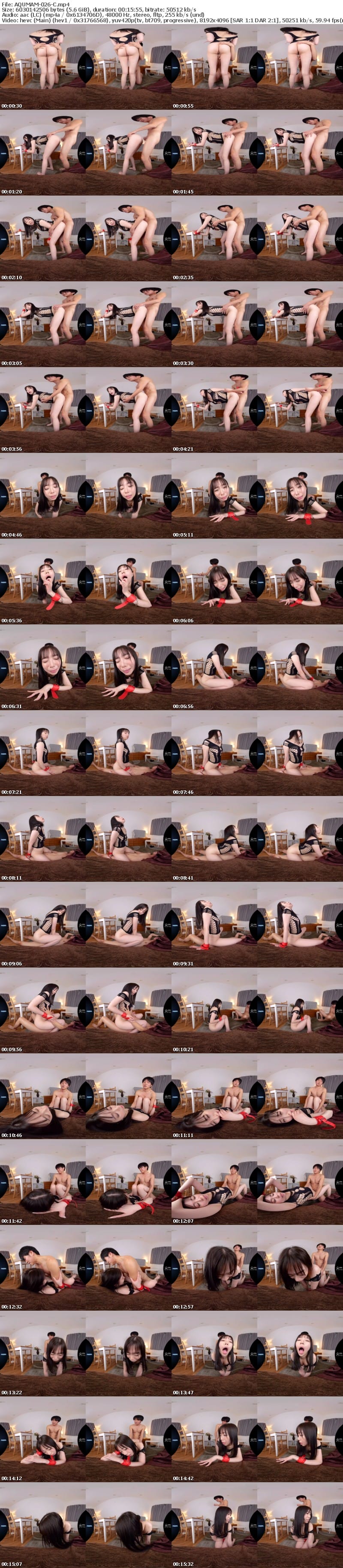 [虛擬實境VR] AQUMAM-026 【VR】酔いつぶれて横になる俺のそばで嫁を寝取る部下。他人棒で絶頂する嫁の姿をただ見ている惨めな俺。 美波こづえ