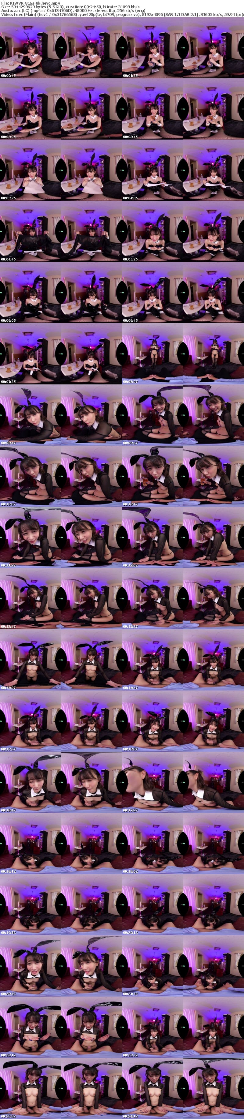 [虛擬實境VR] KIWVR-816 【VR】【8K】バニーガールバーで酔った勢いで逆バニーになったら予想以上に恥ずかしい赤面ウサギの羞恥SEX 静河