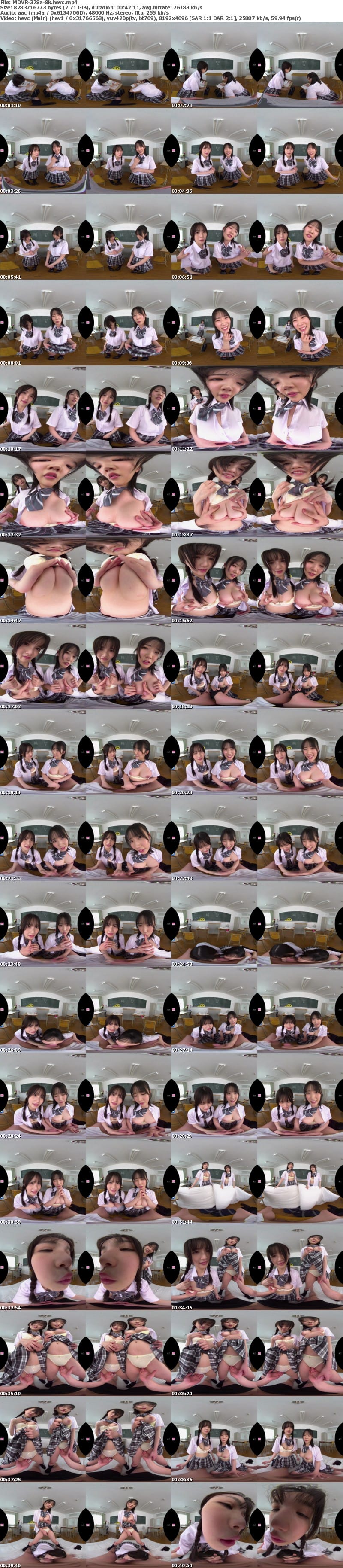 [虛擬實境VR] MDVR-378 【VR】ちょっぴりおバカさん2人 補習に呼んだら…すぐ飽きちゃって色仕掛けで逆補習！？校舎で生徒と大胆セックス ももか、ゆの、ボクの不純すぎる夏休み 泉ももか 桜ゆの