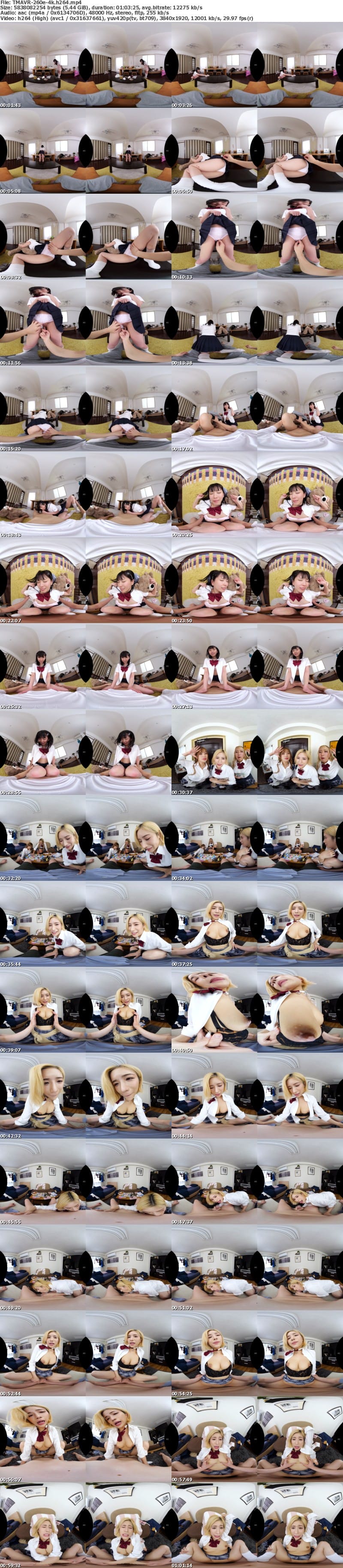 [虛擬實境VR] TMAVR-260 【VR】可愛さカースト上位のエロカワ女子校生VR BEST