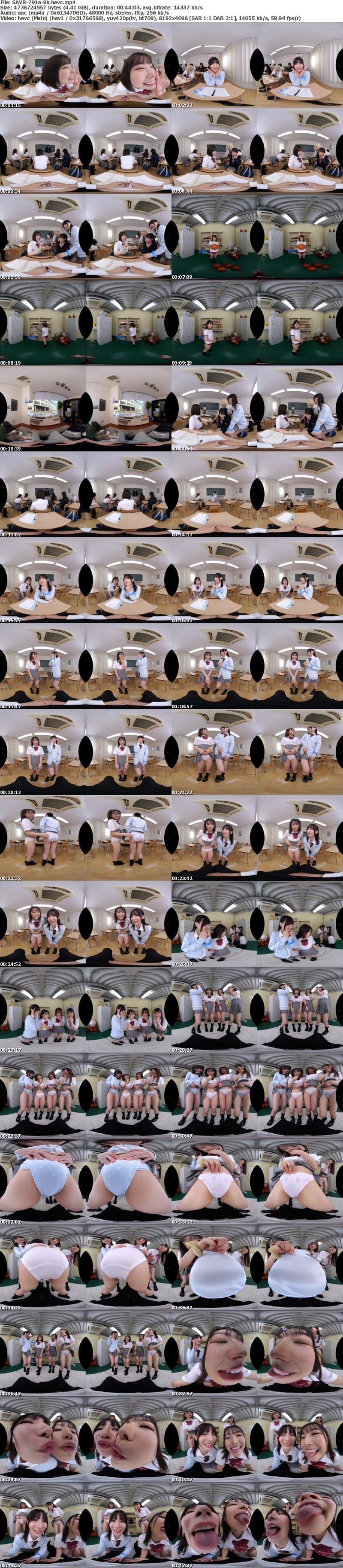 [虛擬實境VR] SAVR-791 【VR】私立オナサポ学園 クラスメイトが合法的に僕のオナニーをお手伝い！？大胆パンチラでオナニーサポート！！！編 Nia 宮沢ちはる 星空もあ 春凪星花