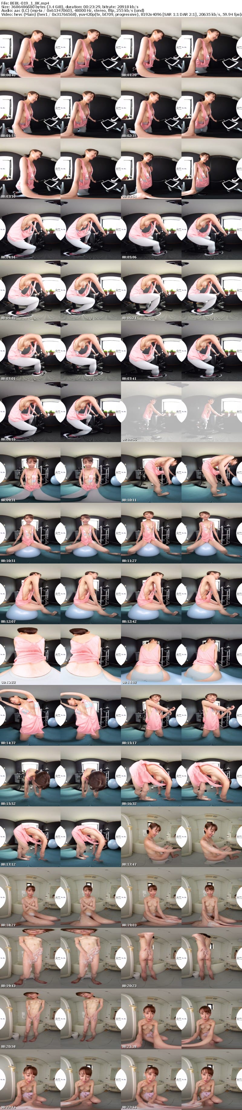 [虛擬實境VR] BEBL-019 【VR】Sweet Workout 松山まなか