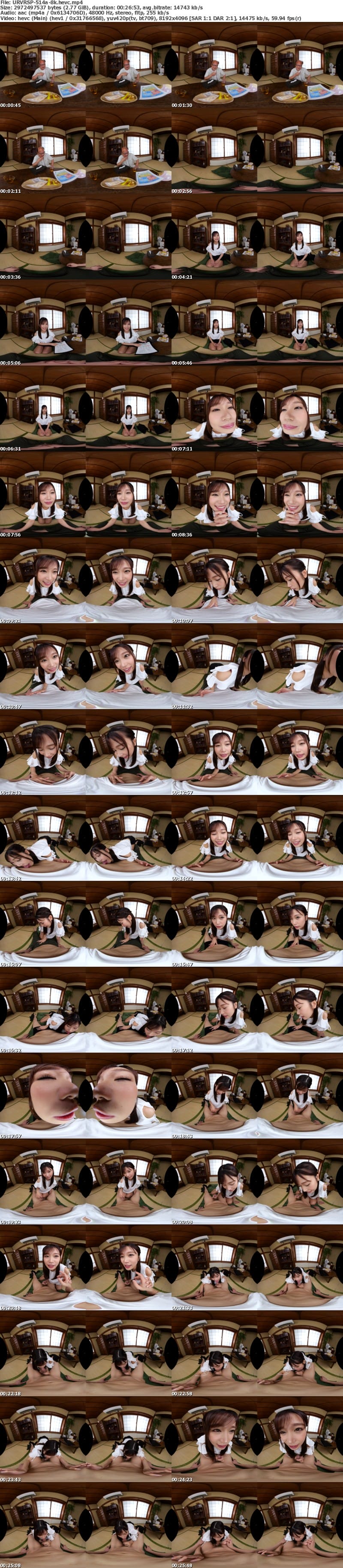 [虛擬實境VR] URVRSP-514 【VR】【8K】田舎の誘惑訪問販売 ～美波の過激なお礼サービス～ 前田美波