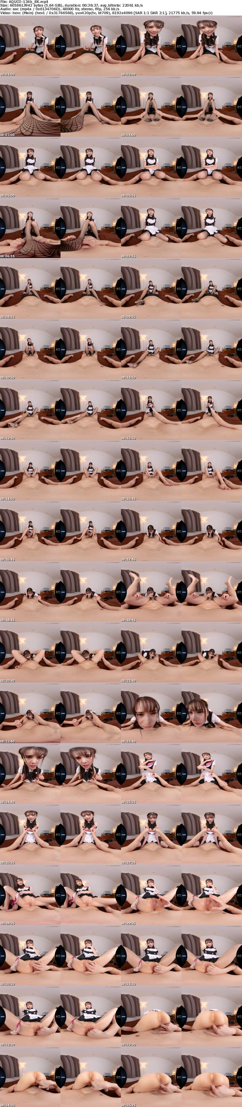 [虛擬實境VR] AQUCO-134 【VR】メイドハラスメント いいなりメイドの軽蔑の眼差しで僕のおちんちんは何度でも甦る 花衣つばき