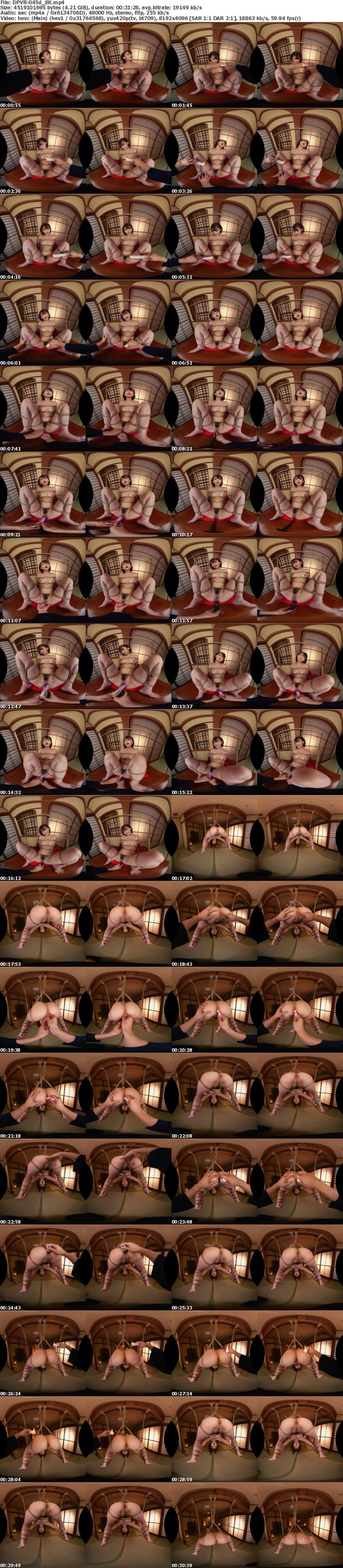 [虛擬實境VR] DPVR-045 【VR】VR 緊縛調教妻 音琴るい 尻穴調教