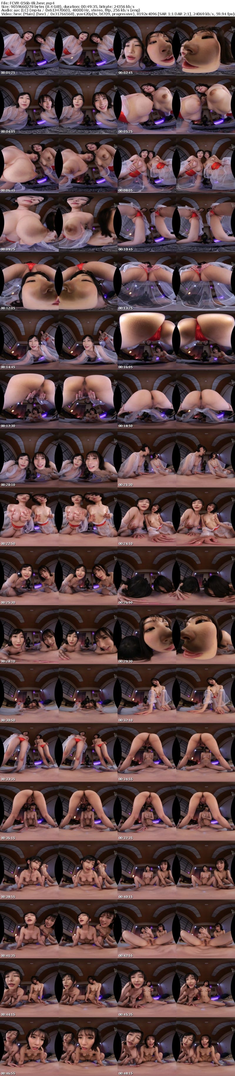 [虛擬實境VR] FCVR-056 【VR】【Fitch高画質8K肉感VR】美人のW巨乳女将がじっくり射精に導いてくれる最高の射精旅館 雪代美鳳 宮城りえ