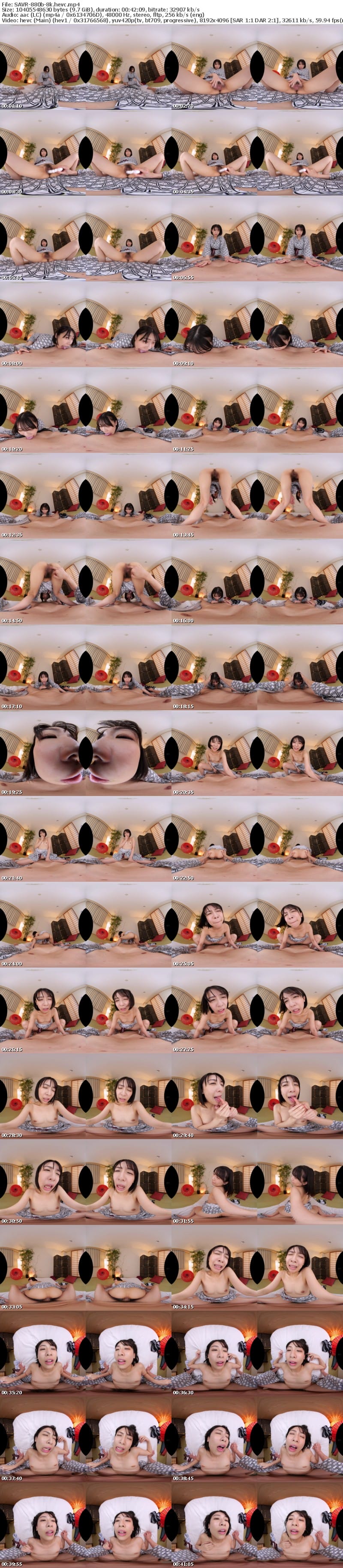 [虛擬實境VR] SAVR-880 【VR】人の頼みを断れない引っ込み思案な女子生徒の身体を堪能する連れ回し奴●旅行