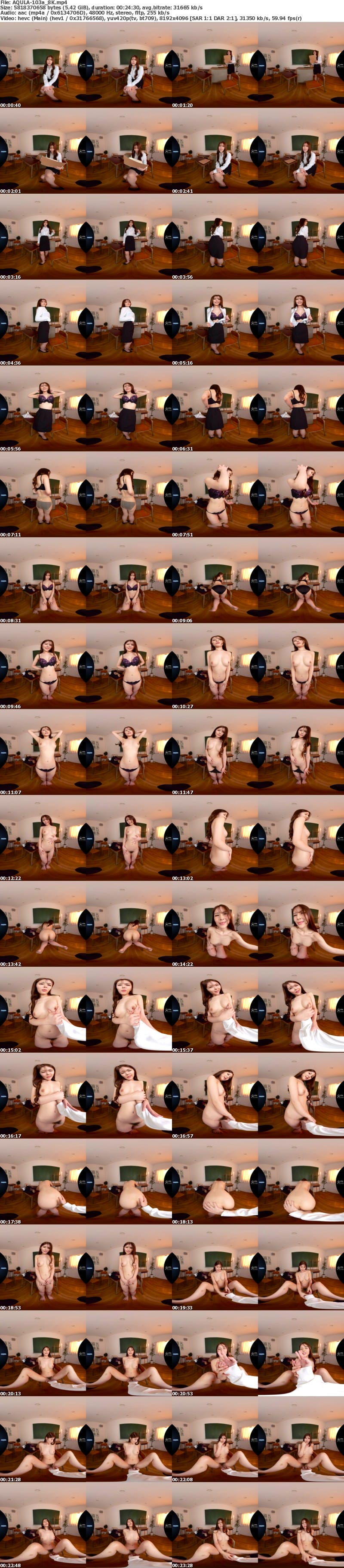 [虛擬實境VR] AQULA-103 【VR】僕のためにヌードデッサンモデルを引き受けてくれた美術部の顧問 兼咲みゆ