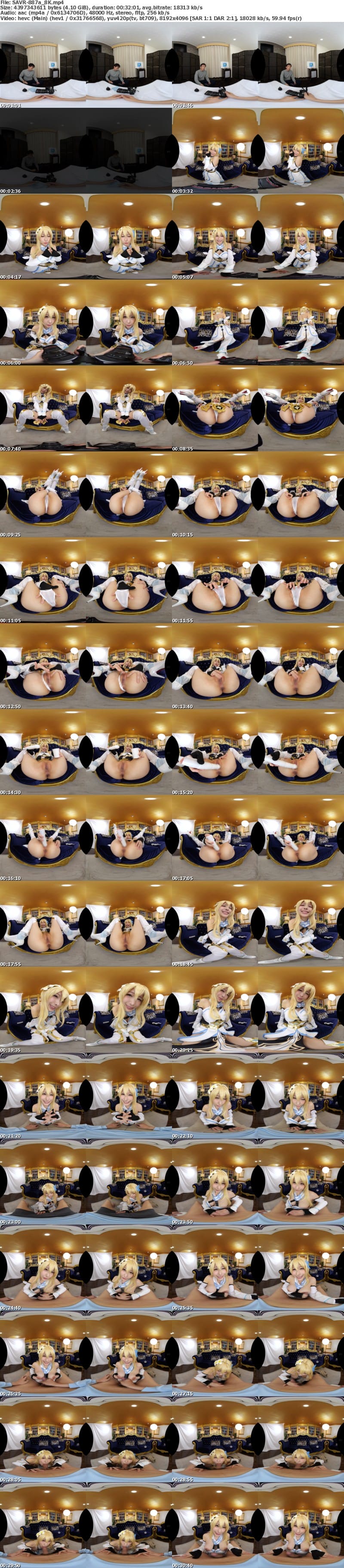 [虛擬實境VR] SAVR-887 【VR】巨乳コスプレイヤーとオフパコ個撮 秘密の裏募集から密着→誘惑→そのままハメ撮りの竿役にされた話 弥生みづき