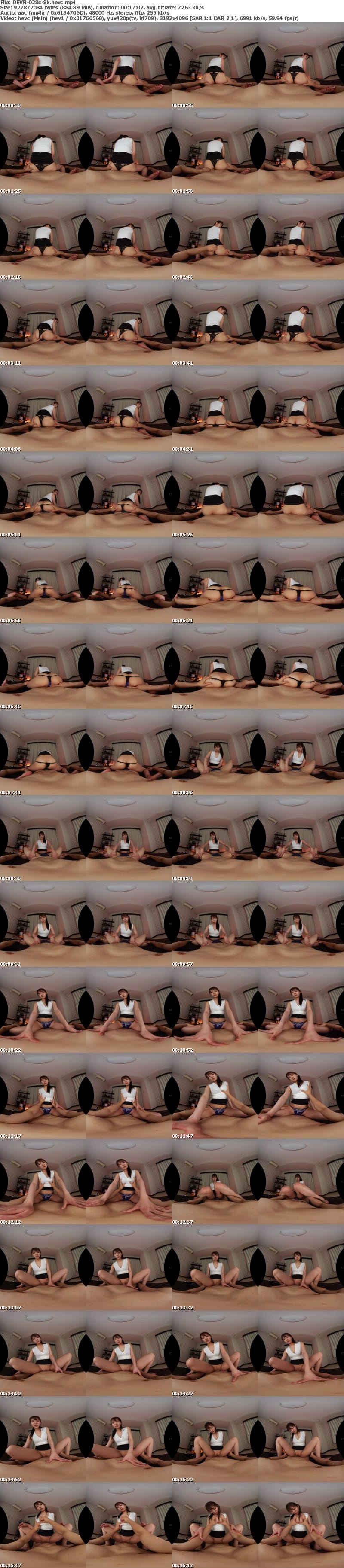 [虛擬實境VR] DEVR-028 【VR】本番禁止のマンション型メンズエステで生本番できちゃいました。 蒼乃美月