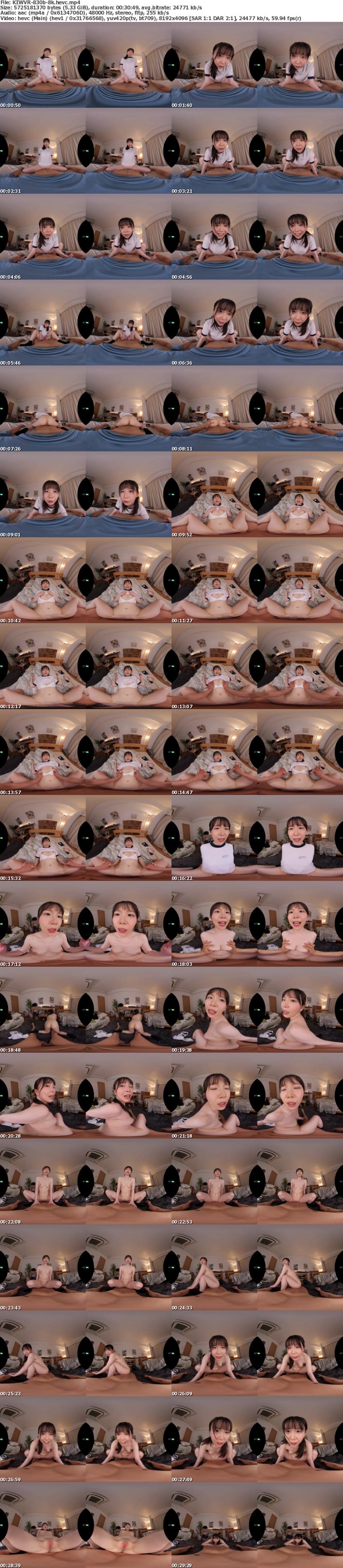 [虛擬實境VR] KIWVR-830 【VR】【8K】清純ルックスに似つかわしくない腰振りダンスを文化祭で披露するJ〇のくねり腰騎乗位中出しSEX 藤田ゆず