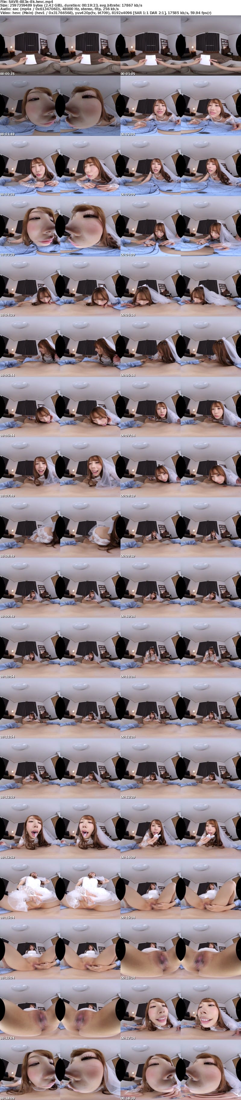 [虛擬實境VR] SAVR-883 【VR】「ホントはキミと結婚したかったんだよ？」元彼とのHが忘れられずに押しかけウェディング 身体の相性バツグンの婚姻中出しSEX-専属- 尾崎えりか