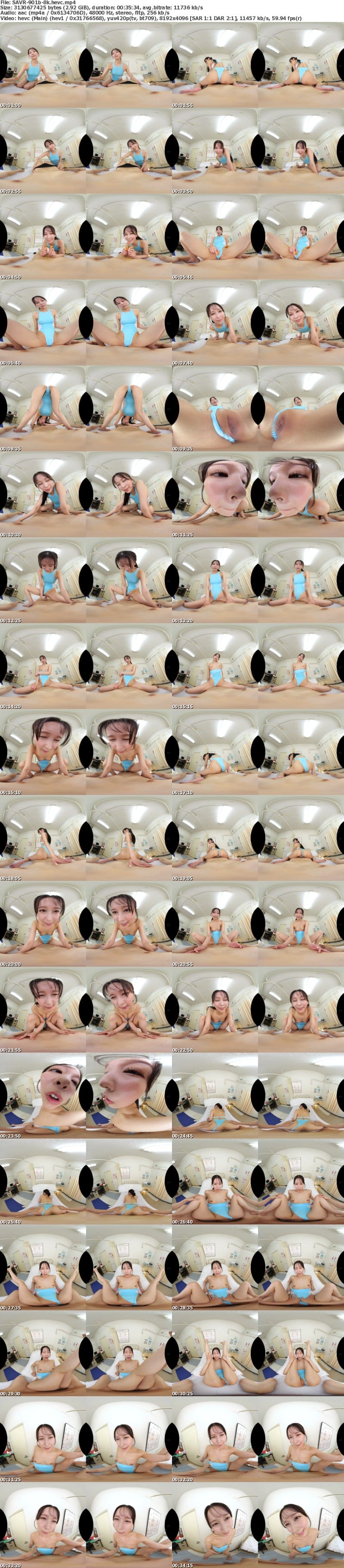 [虛擬實境VR] SAVR-901 【VR】年下チ○ポ大好きな水泳部の先生は競泳水着で食い込み誘惑 しなやかな動きで僕を食らうヒミツの軟体性交 森あやみ
