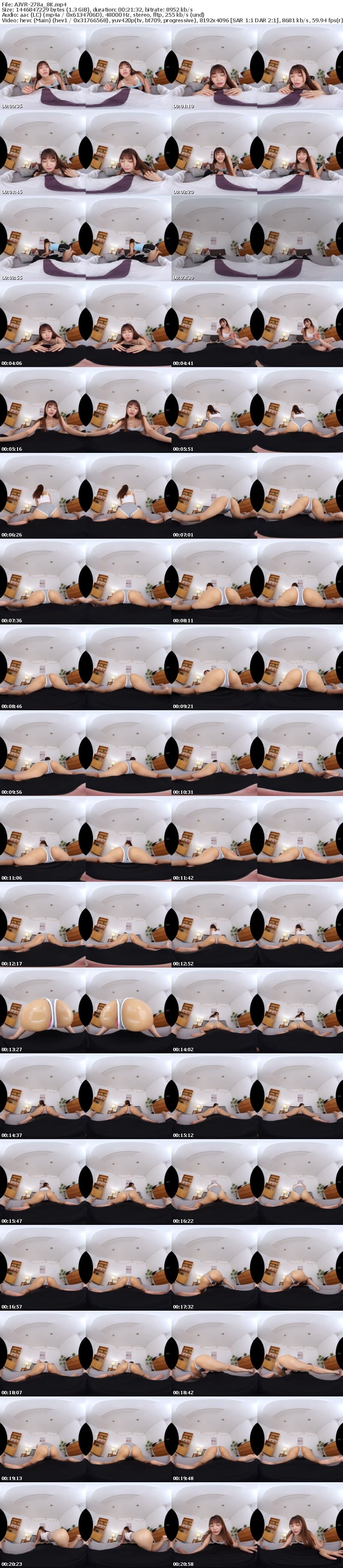 [虛擬實境VR] AJVR-278 【VR】ケツ肉むっちりOバックで僕を誘惑するデカ尻彼女目の前に迫るケツ振りハメ待ちポーズの挑発にガマンできず尻ワシ掴みピストンでバックハメ中出ししまくった 凰華りん