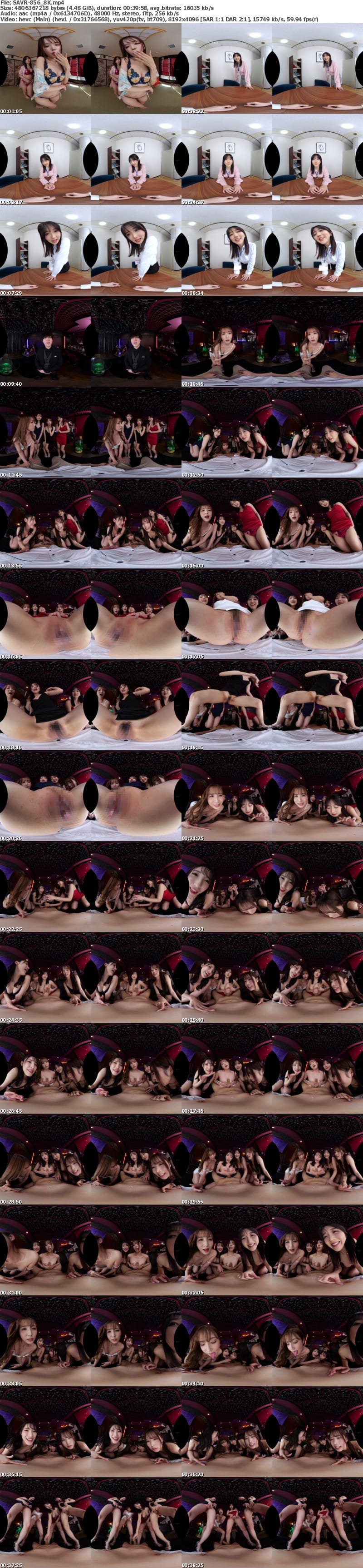 [虛擬實境VR] SAVR-856 【VR】欲求不満のお姉さま方が集う秘密クラブは、僕のチ〇ポを奪い合う会員制ハーレムBARだった！～入店後すぐにハーレムパイズリ＆フェラアタック！？～