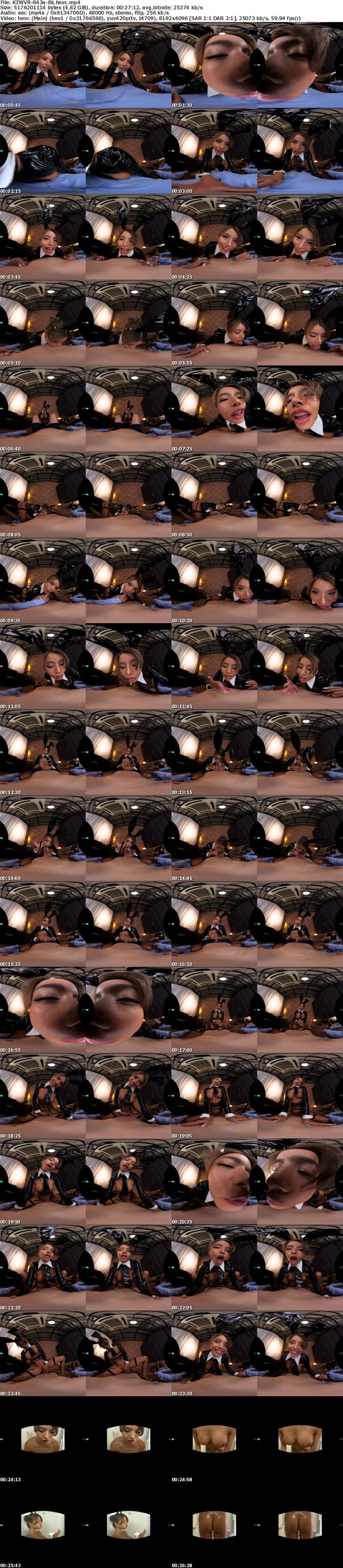 [虛擬實境VR] KIWVR-843 【VR】【8K】本番禁止なんて無視！！！小悪魔ウサギの痴女黒GALがガンガン生ハメ中出し搾取してくる逆バニーマットヘルス 黒咲華