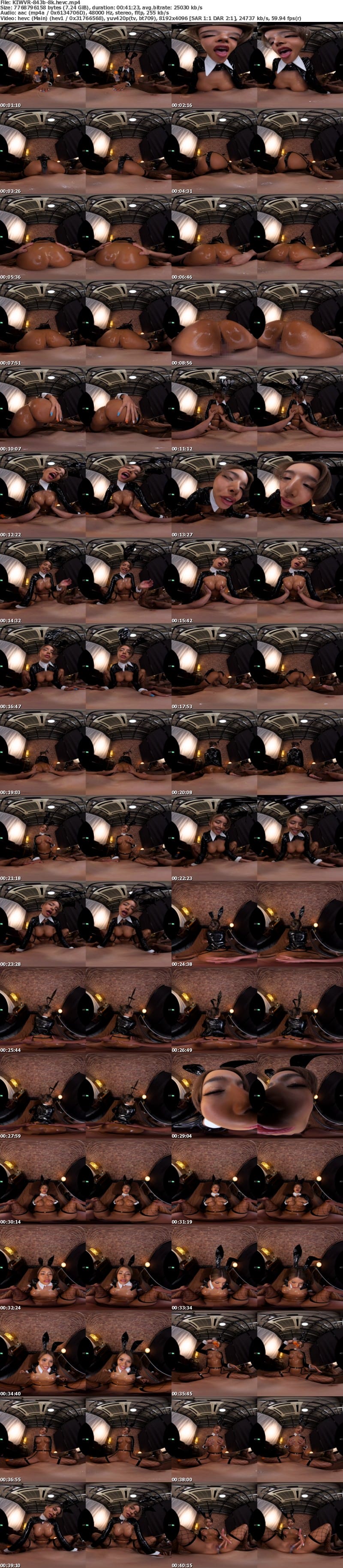 [虛擬實境VR] KIWVR-843 【VR】【8K】本番禁止なんて無視！！！小悪魔ウサギの痴女黒GALがガンガン生ハメ中出し搾取してくる逆バニーマットヘルス 黒咲華