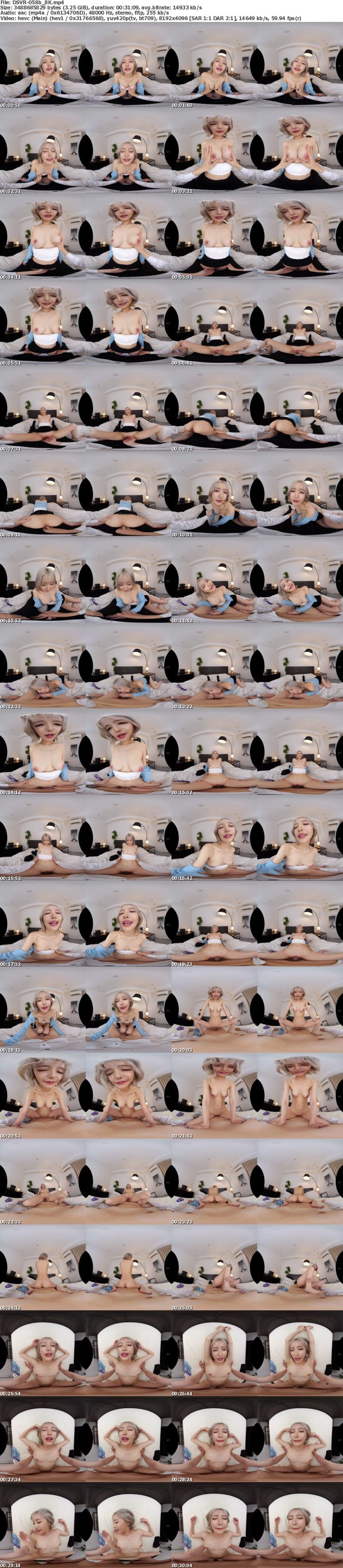 [虛擬實境VR] DSVR-058 【VR】心の声が聞こえる電車痴〇VR 8K 百永さりな