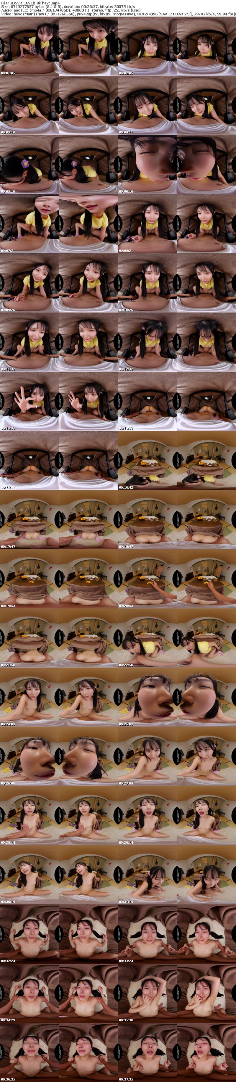 [虛擬實境VR] 3DSVR-1891 【VR】【8K】7の段は苦手だけど乳首いじりは100点満点な妹とこたつの中で常に密着生ハメピストン！！由良かな