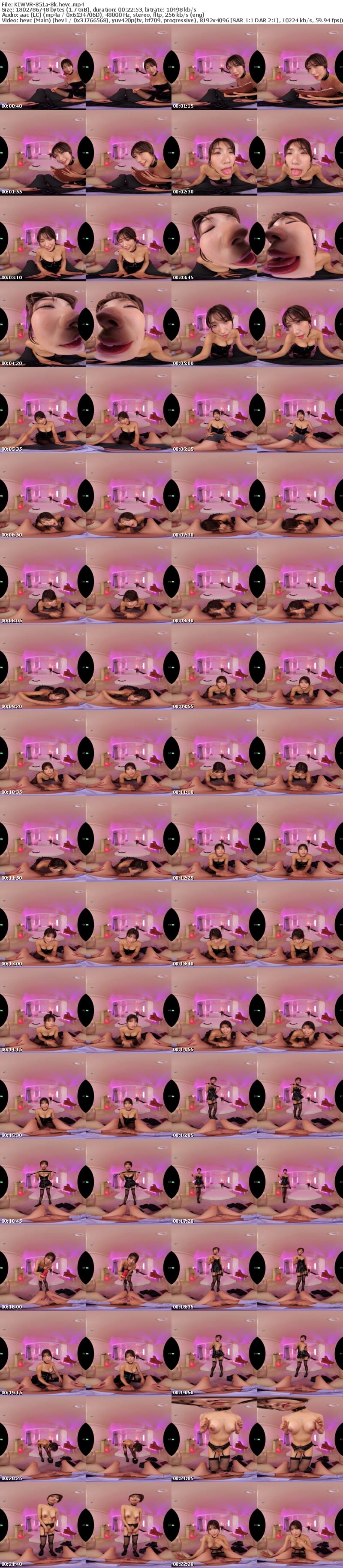 [虛擬實境VR] KIWVR-851 【VR】【8K】誰でもM男になってメスイキできるイケメン女王様の射精管理ソープ 花宮きょうこ