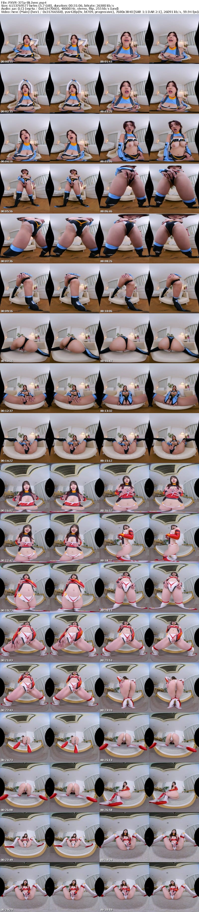 [虛擬實境VR] PXVR-375 【VR】超接近！！食い込みオマ●コ見せつけハイレグオナニーVR【8K】