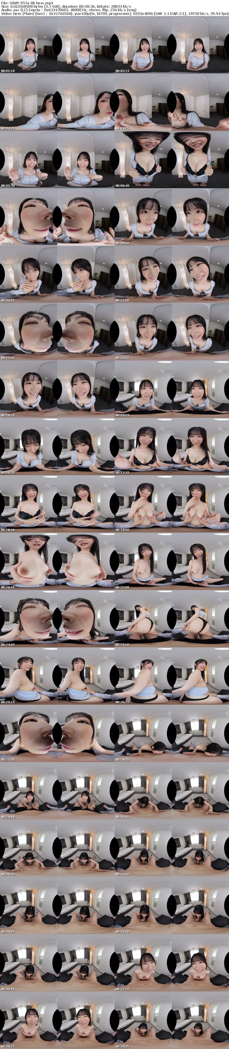 [虛擬實境VR] SAVR-957 【VR】フェラチオ3点責め 最近出来た年上セフレは、大人の余裕で精子を搾り取るため僕の足腰はずっとガクガクです。