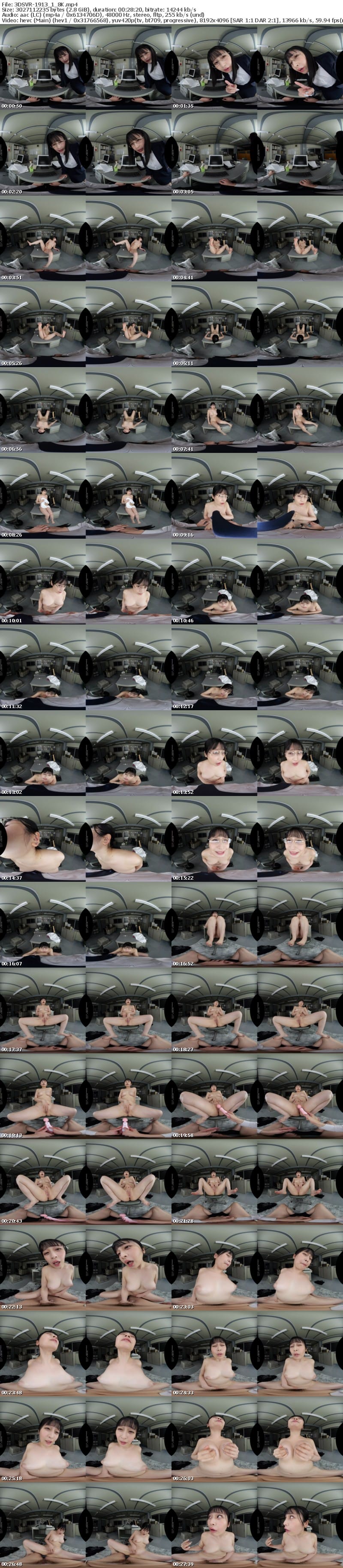 [虛擬實境VR] 3DSVR-1913 【VR】【8K】「私のマ×コ見てえぇぇぇ！！」堅物女上司の本性は、淫語絶叫する淫乱痴女 尊厳ゼロ・威厳ゼロのド下品性交 優梨まいな