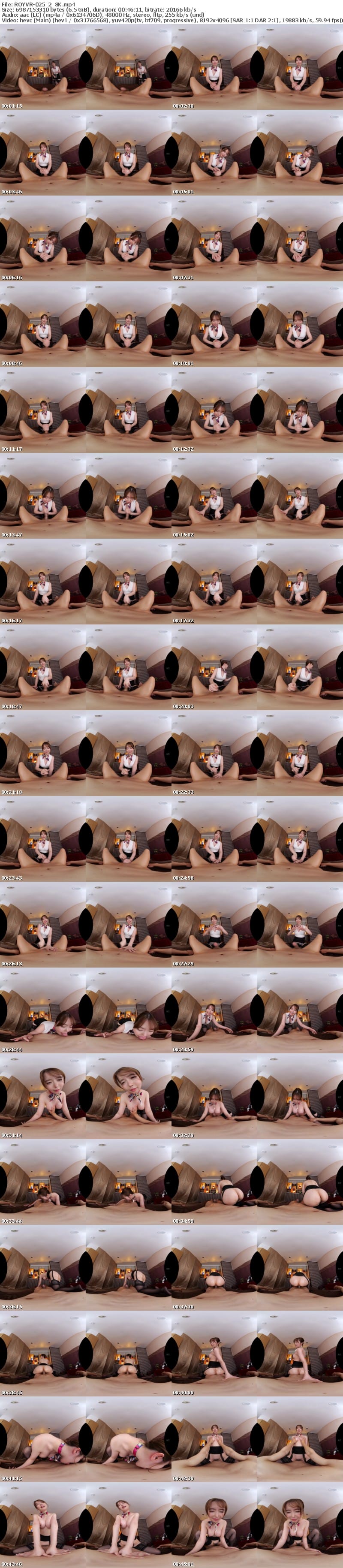 [虛擬實境VR] ROYVR-025 【VR】ぐちゅぐちゅと卑猥な音を奏でる神手コキで5発射ッッッ！その後もたっぷり焦らしで暴発寸前のチ○ポを最後は生マ○コでたっぷり搾り取ってくれる噂の凄テクエステ嬢！8K 小栗操