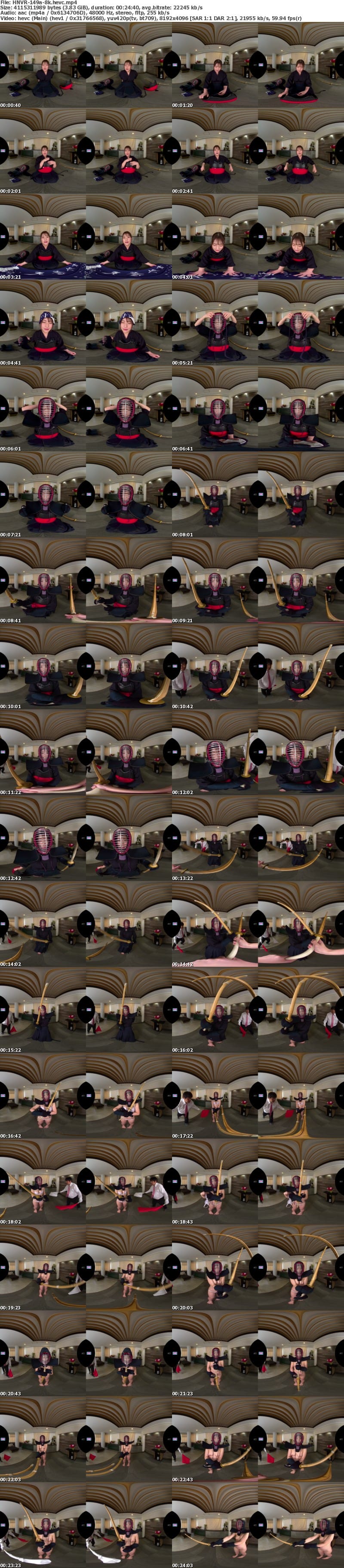 [虛擬實境VR] HNVR-149 【VR】全裸剣道美少女から1本とったらナマ中出し