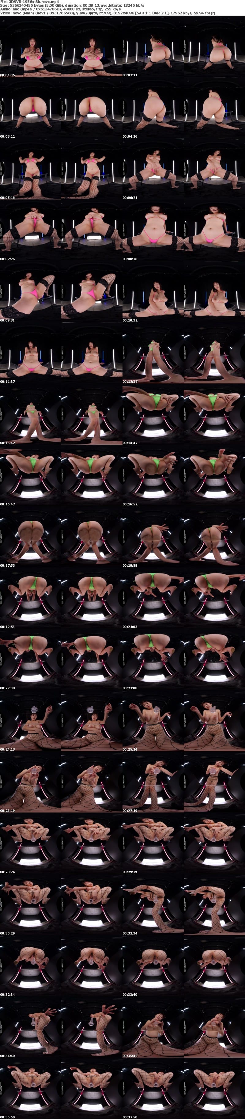 [虛擬實境VR] 3DSVR-1956 【VR】【8K】ハイパー卑猥アングル 超乳Jカップ＆デカ尻＆結合部フェチ淫乱ポーズSPECIAL！！！ 松本菜奈実