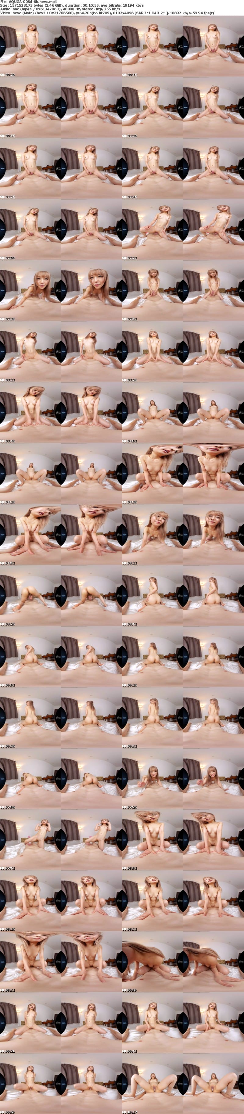 [虛擬實境VR] AQUGA-008 【VR】女性用風俗VR 欲求不満JDの誘惑で掟破りの生中出しSEX 笠木いちか