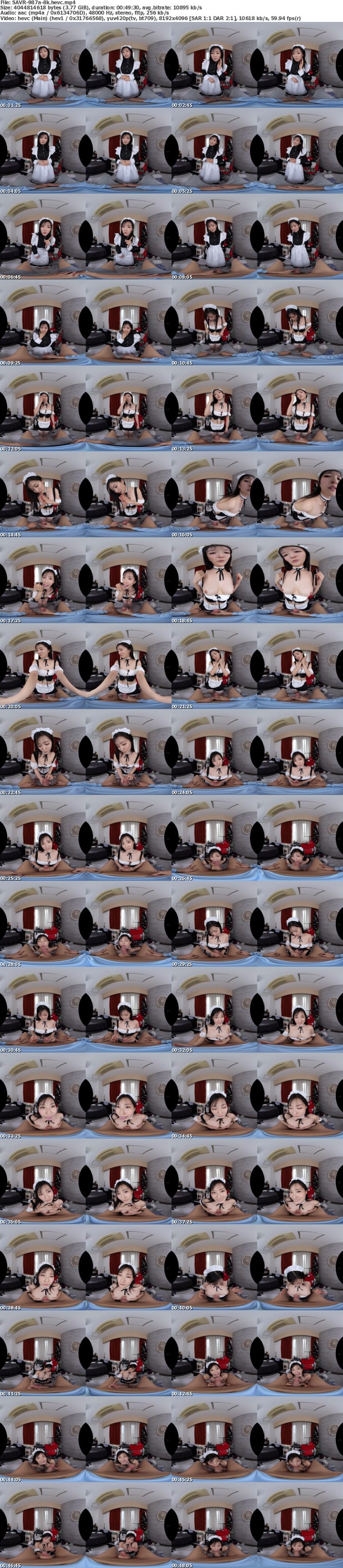 [虛擬實境VR] SAVR-987 【VR】早漏でモテない僕を上から目線で指導してくる毒舌巨乳メイドの見下し射精管理 月野かすみ