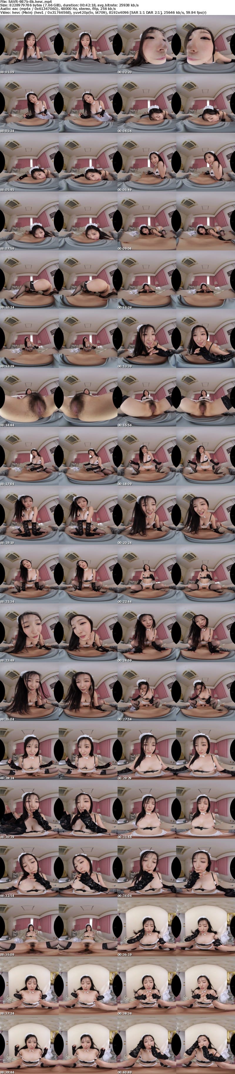 [虛擬實境VR] SAVR-987 【VR】早漏でモテない僕を上から目線で指導してくる毒舌巨乳メイドの見下し射精管理 月野かすみ