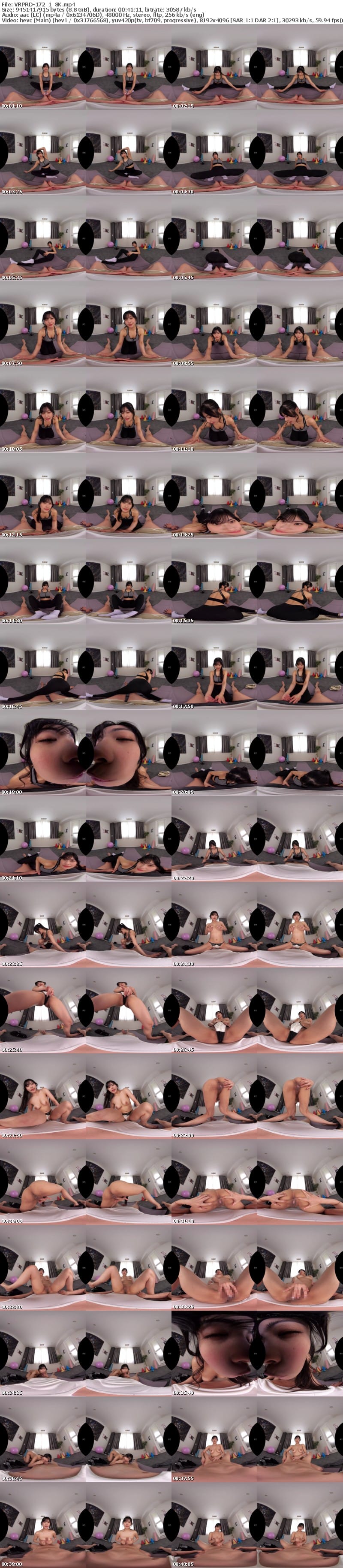 [虛擬實境VR] VRPRD-172 【VR】【8K】隠れ痴女インストラクターねっとりチ○ポ指導コースおっぱい超密着汗だく生ハメ特訓！！射精サポートレッスン！「柔乳・Gカップ」似鳥指導員 似鳥日菜