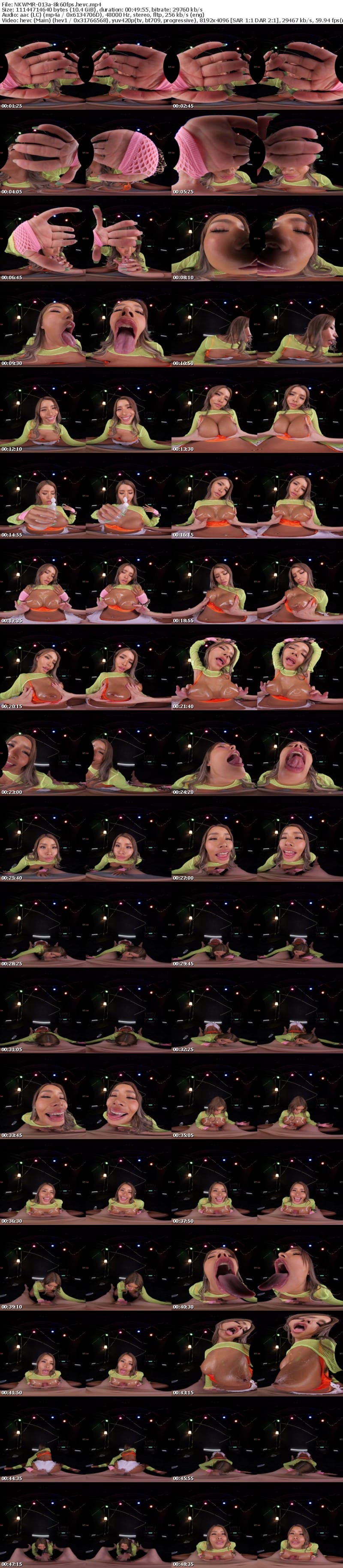 [虛擬實境VR] NKWMR-013 【VR】ベロリッチョ！！【8K超高詳細肉感特化】下品な舌使いの最強黒ギャルに全身がふやける程ペロッペロに舐められ何度も何度もザーメンを搾取され続けたボク… 黒咲華