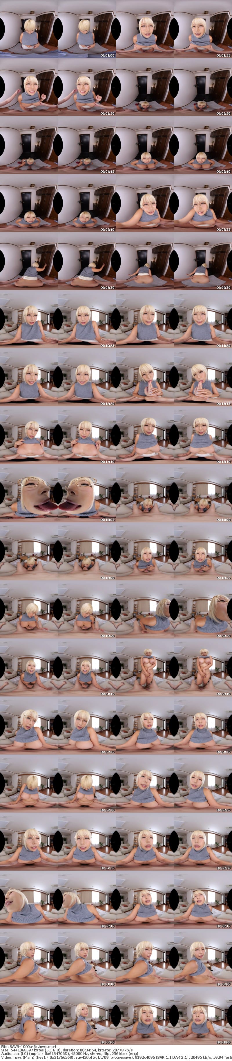 [虛擬實境VR] SAVR-1000 【VR】わたしのおっぱいってなに乳？って言うんですか？！ 乙アリス