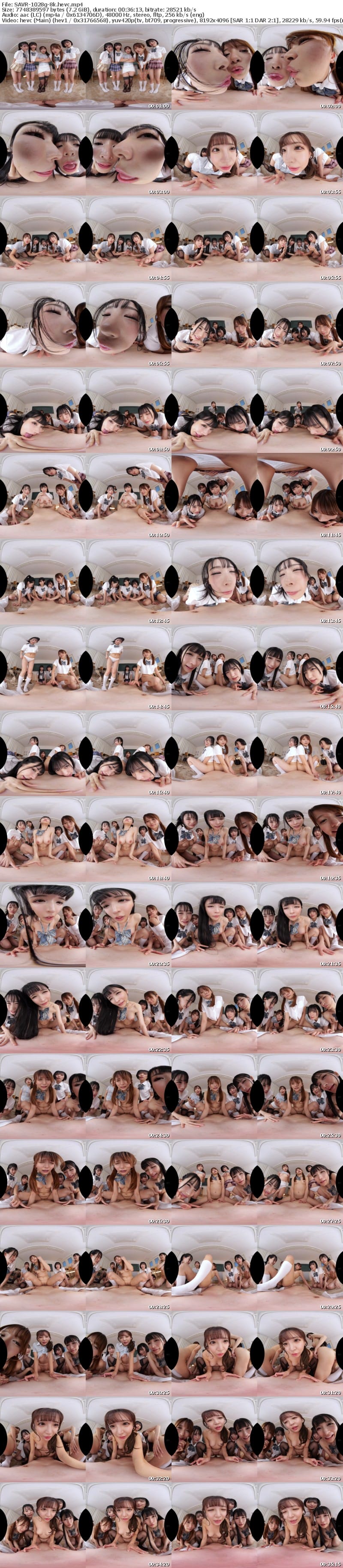 [虛擬實境VR] SAVR-1028 【VR】【KMPVR-彩-1，000タイトル突破記念版】果てたら負け！何度射精してもクラスの女子が目の色を変えて僕をイカせまくる学園SEXバトルロワイヤル