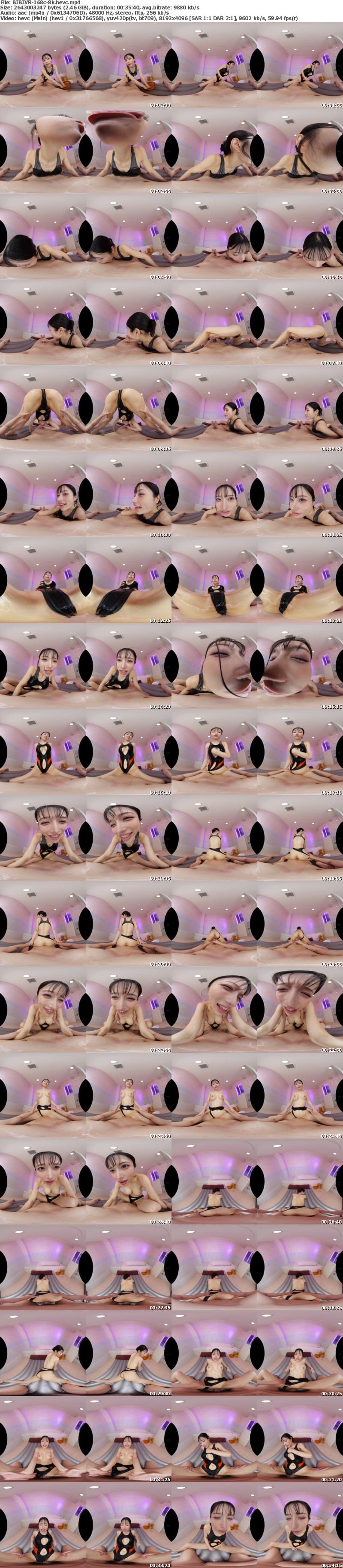 [虛擬實境VR] BIBIVR-168 【VR】人気泡姫の競泳水着で全肯定ヌルヌル筆おろし体験！ ソープ嬢のスレンダー巨乳に釘付け！ 石川陽波