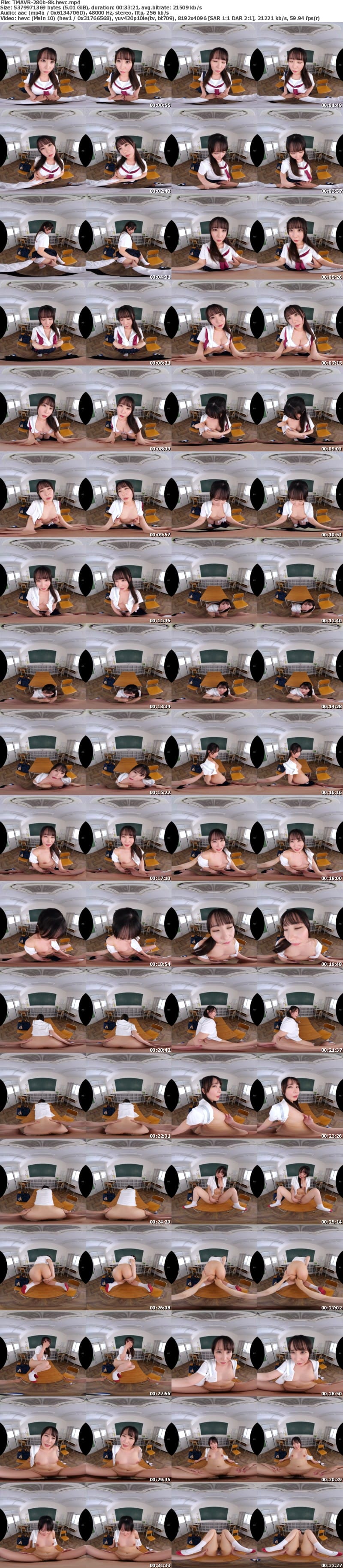 [虛擬實境VR] TMAVR-280 【VR】都会から田舎に転校した僕はクラスの女子からモテモテだった件