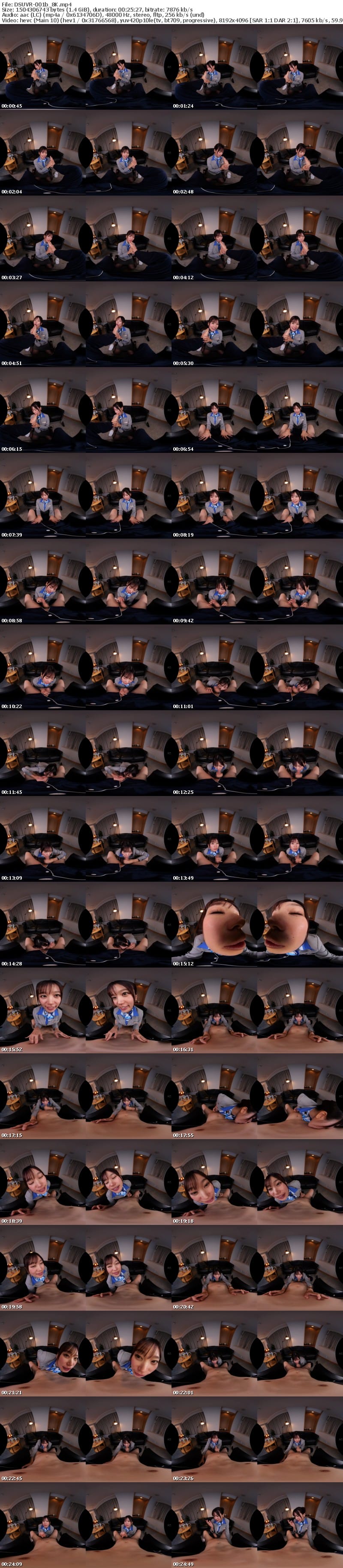 [虛擬實境VR] DSUVR-001 【VR】【8K】長時間フライトで溜まった性欲は逆セクハラで解消するのがCAの流儀 じっくり男を捕食するレロチュパ乳首責めスパイダー騎乗位で朝まで精子を搾り採られた 前田美波