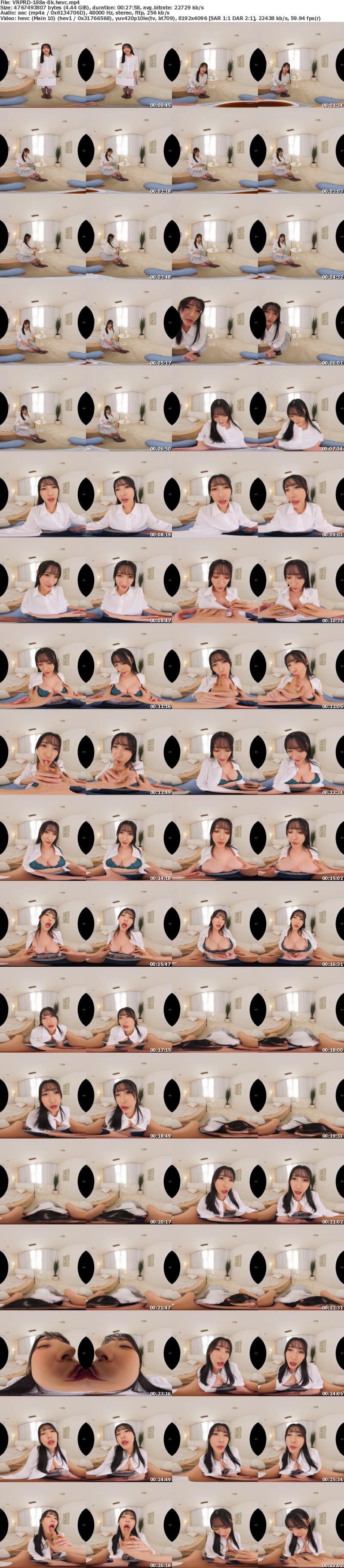 [虛擬實境VR] VRPRD-188 【VR】【8K】清楚上品奥様が本性を剥き出しにしたIQ3のこうび 森沢かな