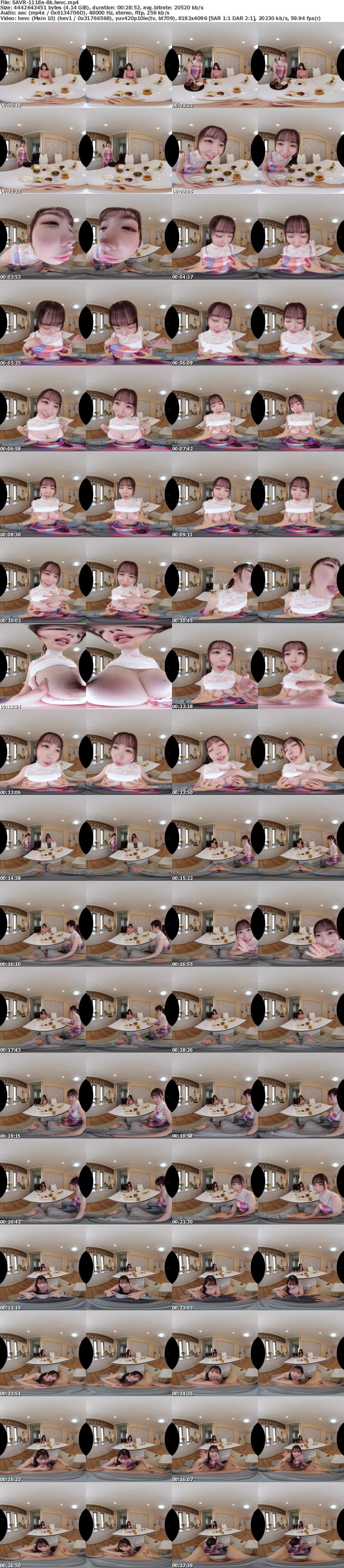 [虛擬實境VR] SAVR-1118 【VR】どスケベ家政婦と時短で中出し不倫。家事をテキパキこなしながら、妻が目を離した隙に発射まで導いてくれる凄テク不貞行為。 小栗操