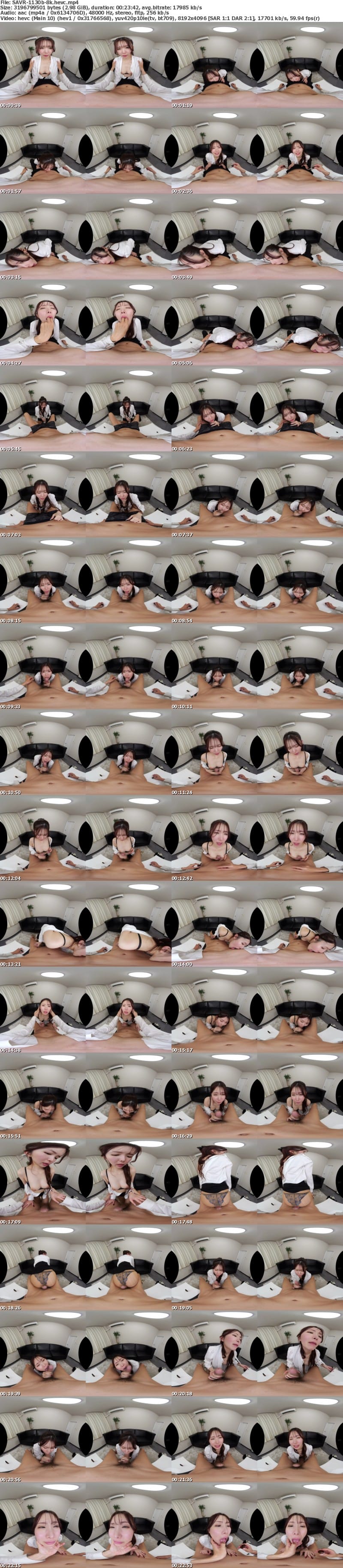 [虛擬實境VR] SAVR-1130 【VR】キメセクの特権 社長のオレに心酔している出来の悪い秘書を媚薬漬けにしてエビ反りになるほどイカせ続ける淫靡な社長室 響蓮