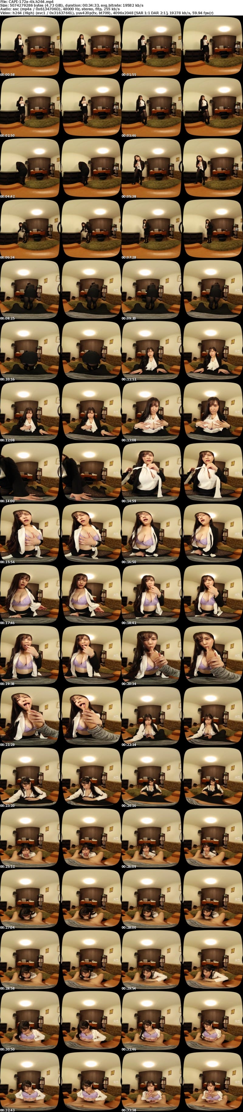 [虛擬實境VR] CAPI-172 【VR】最高乳VR～Hカップの超秀才真面目OLの裏の顔～ 岸和水