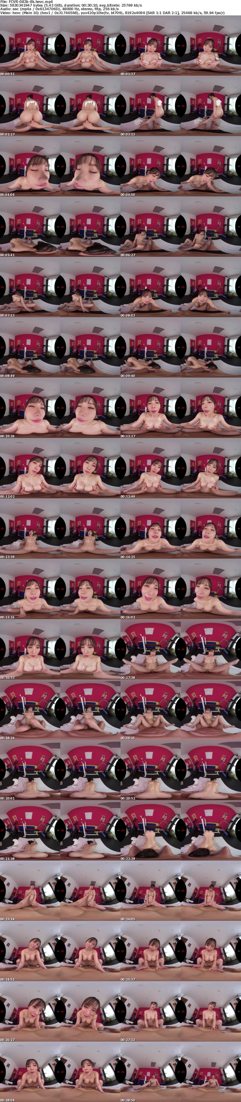 [虛擬實境VR] FCVR-083 【VR】【Fitch高画質8K肉感VR】元気過ぎる美巨乳トレーナーにガチ勃起！汗だく密着SEX 海老咲あお